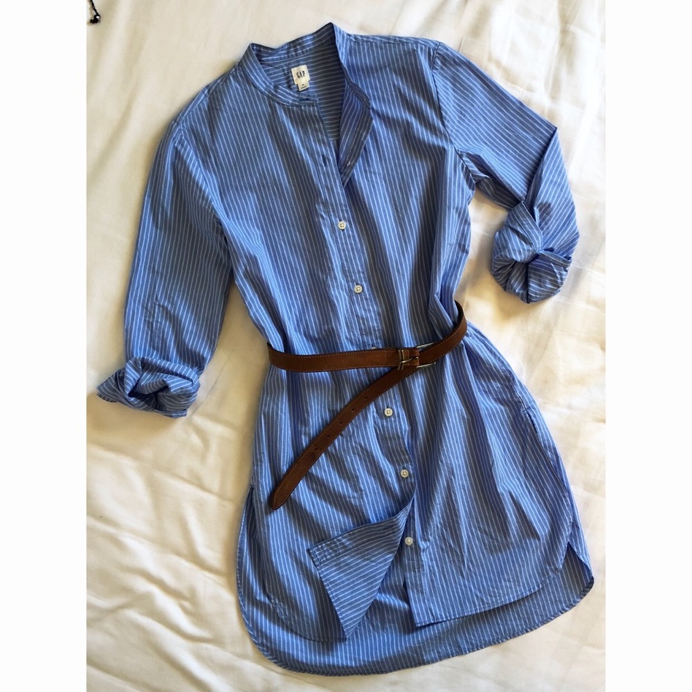 XS GAP Shirt dress! Worn once!